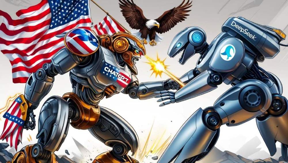 جنگ هوش مصنوعی چین و آمریکا - سقوط بازار مالی آمریکا